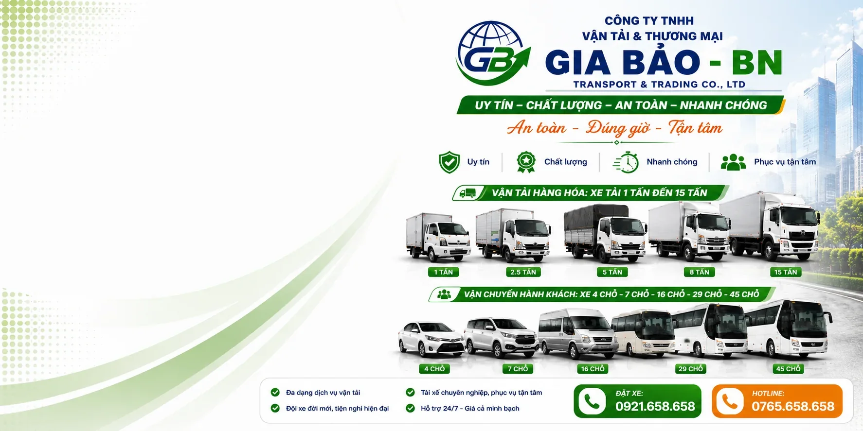DỊCH VỤ VẬN CHUYỂN 24H